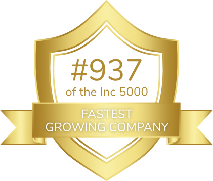 Fastest Growing Company Award Inc 5000